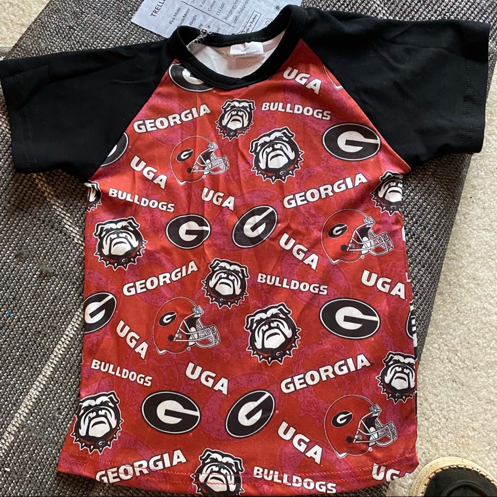 Georgia Bulldog Shorts Sleeve Tee